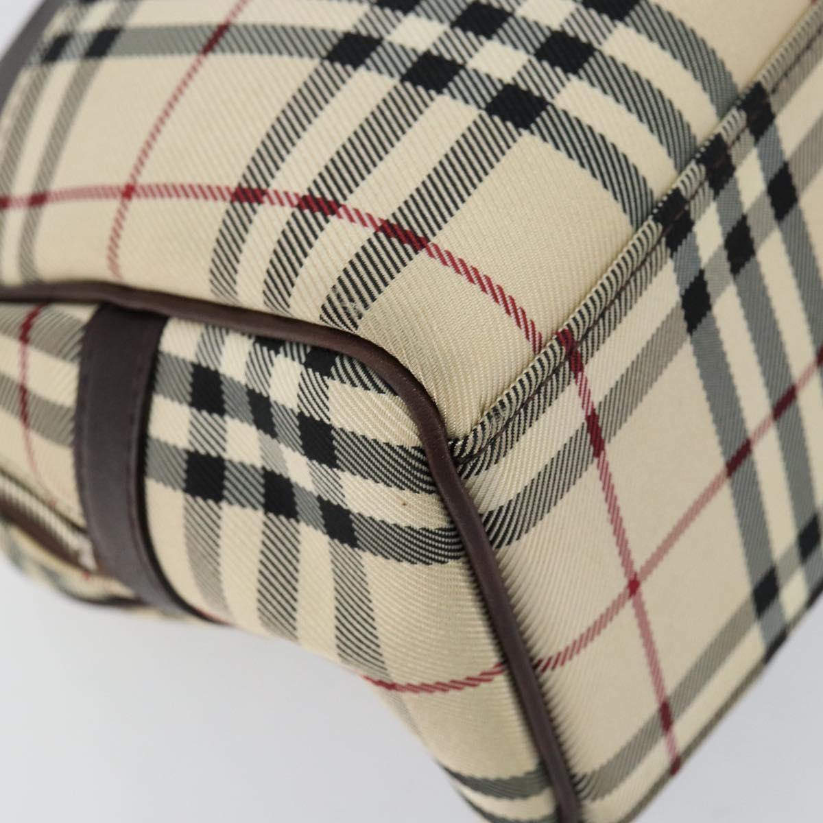 Burberry Nova Check Tote Canvas and Leather, BEIGE, NYLON, Tote bag