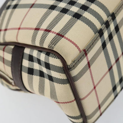 Burberry Nova Check Tote Canvas and Leather, BEIGE, NYLON, Tote bag