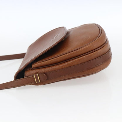 Burberry Vintage Shoulder Bag Leather, BROWN, LEATHER, Shoulder bag