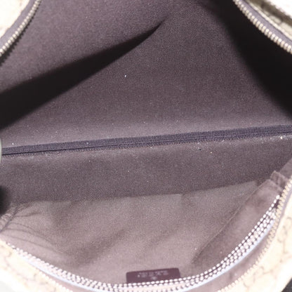 Gucci Zip Top Messenger Bag GG Coated Canvas, BEIGE, CANVAS, Shoulder bag