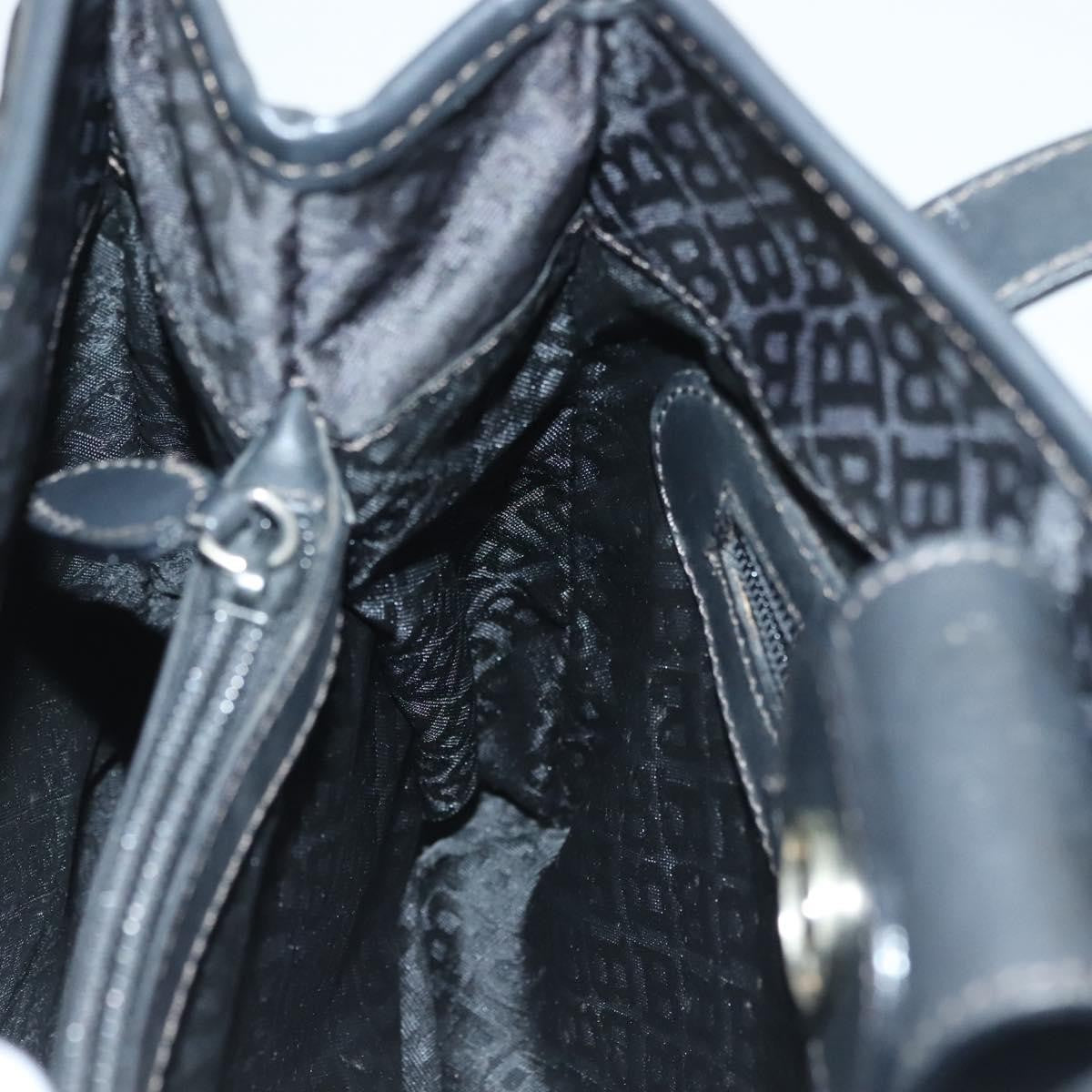Bally Vintage Shoulder Bag Nylon, Black, Nylon, Shoulder Bag