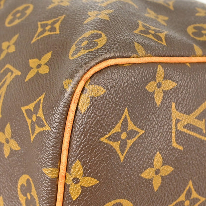 Louis Vuitton Keepall Bag Monogram Canvas, Brown, Canvas, Travel Bag