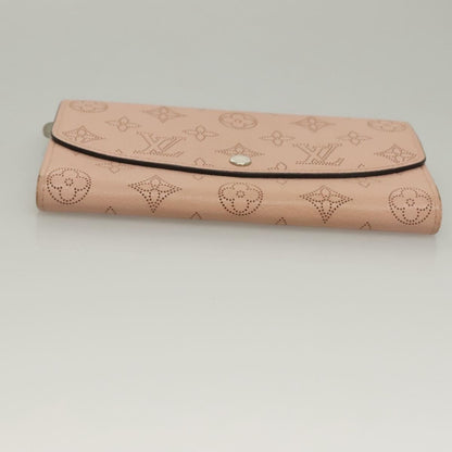 Louis Vuitton Iris Wallet Mahina Leather, PINK, LEATHER, Wallets