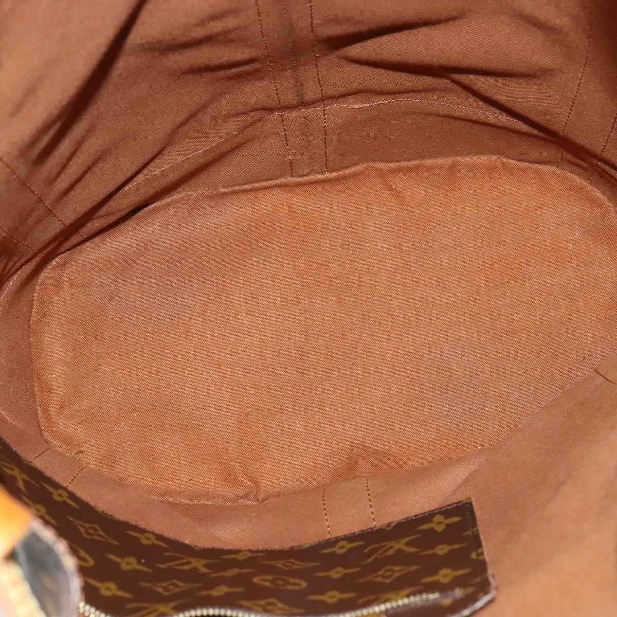 Louis Vuitton Randonnee Backpack Monogram Canvas, BROWN, CANVAS, Shoulder bag