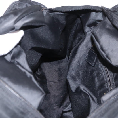 Celine Vintage Shoulder Bag Nylon, BLACK, NYLON, Shoulder bag