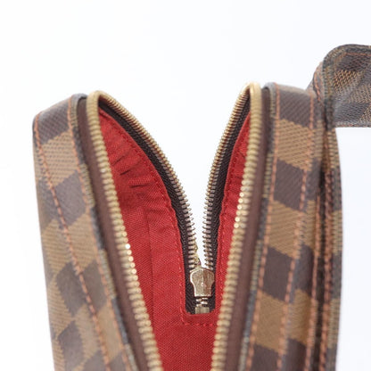 Louis Vuitton Geronimos Waist Bag Damier, BROWN, CANVAS, Shoulder bag