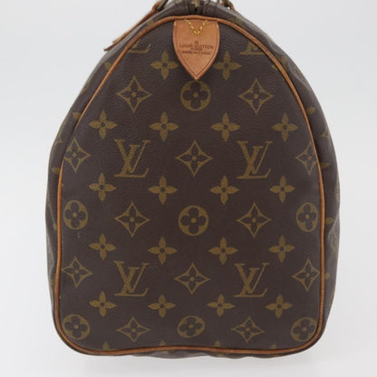Louis Vuitton Speedy Handbag Monogram Canvas, Brown, Canvas, Handbag