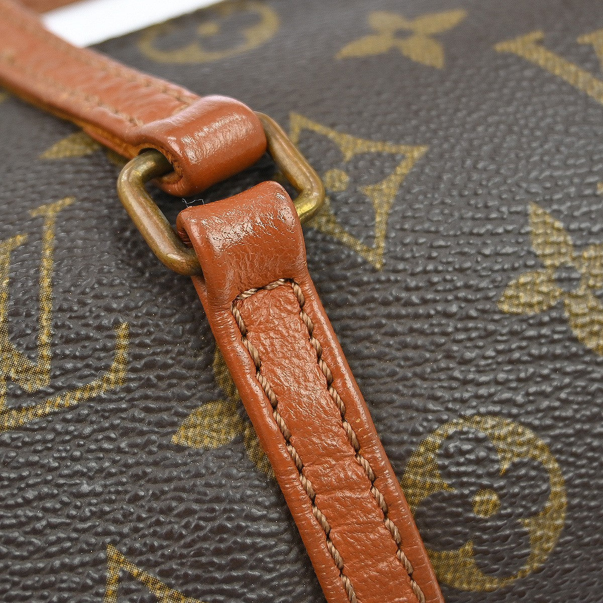 Louis Vuitton Papillon Handbag Monogram Canvas, Brown, Canvas, Handbag