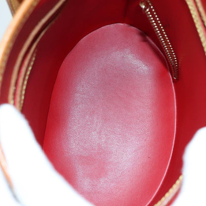 Louis Vuitton Bucket Bag Monogram Vernis, Red, Patent Leather, Shoulder Bag