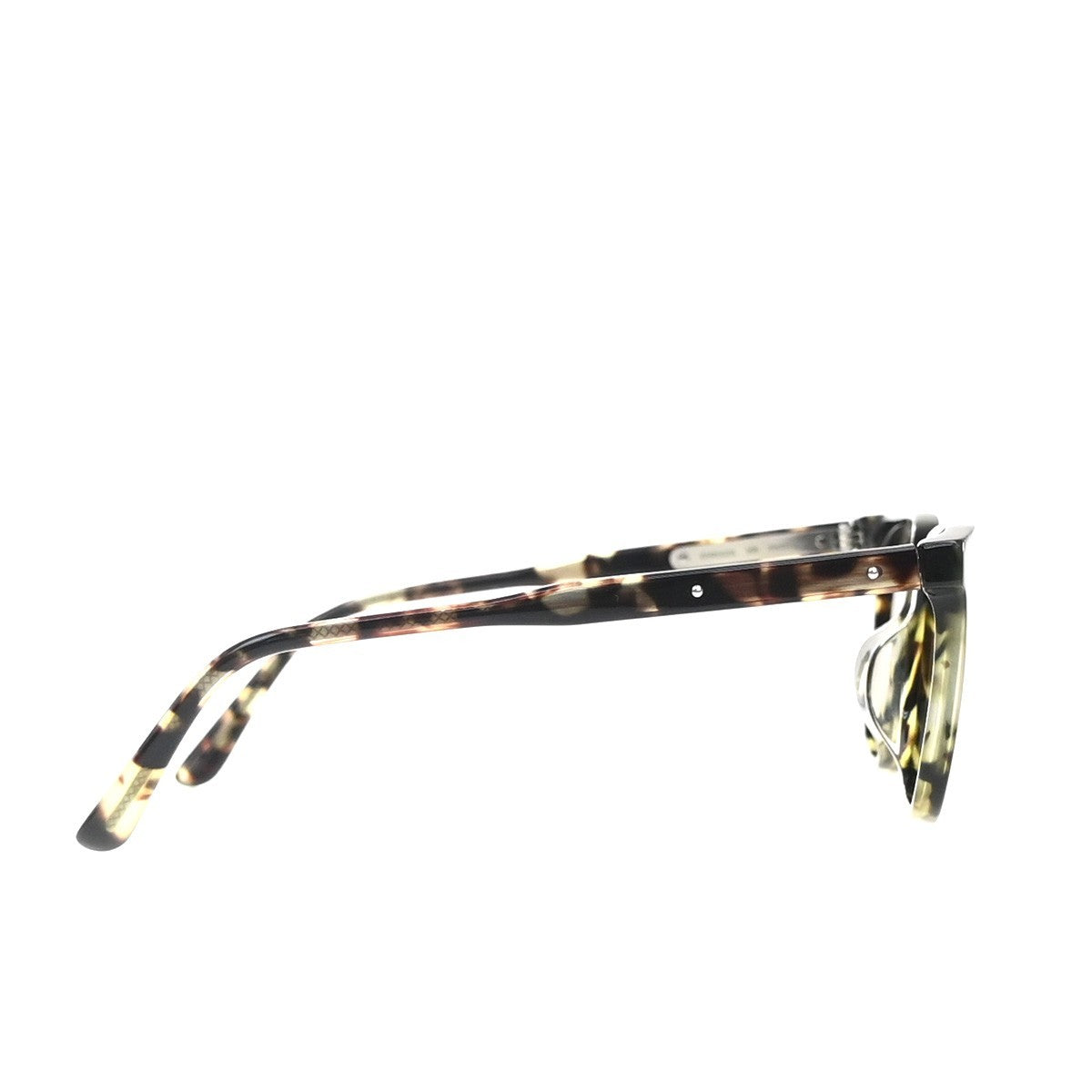 Bottega Veneta Intrecciato Sunglasses Plastic, Brown, Plastic, Sunglasses