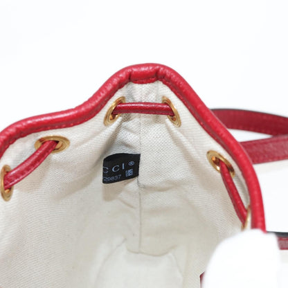 Gucci Doraemon Bucket Bag Printed Mini GG Coated Canvas, BEIGE, PVC, Crossbody bag