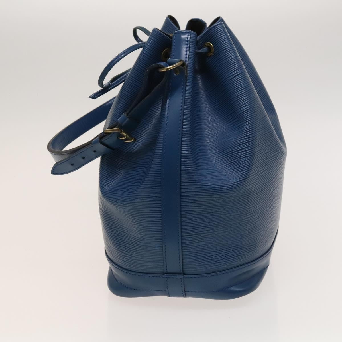 Louis Vuitton Noe Handbag Epi Leather, BLUE, LEATHER, Handbag