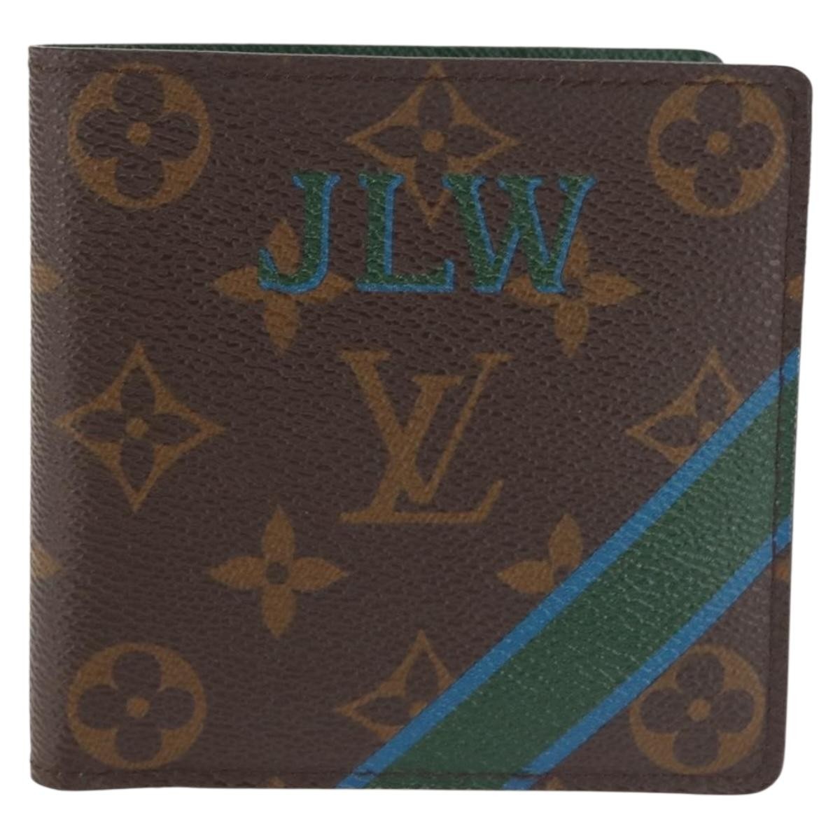 Louis Vuitton Marco Wallet Monogram Canvas, BROWN, CANVAS, Wallets