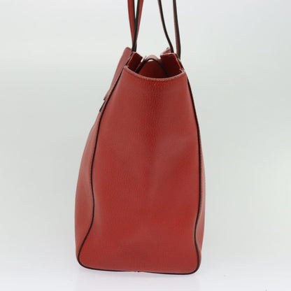 Gucci Swing Tote Leather, RED, LEATHER, Tote bag