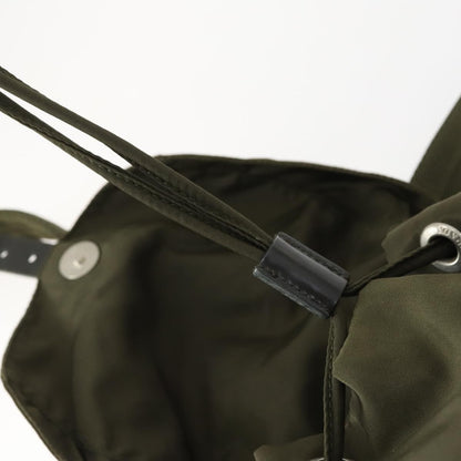 Prada Double Front Pocket Backpack Tessuto, KHAKI, NYLON, Backpack