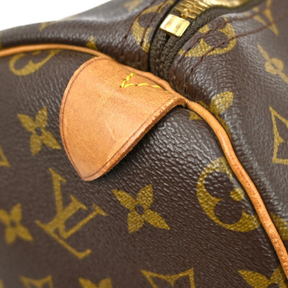 Louis Vuitton Keepall Bag Monogram Canvas, BROWN, CANVAS, Travel bag
