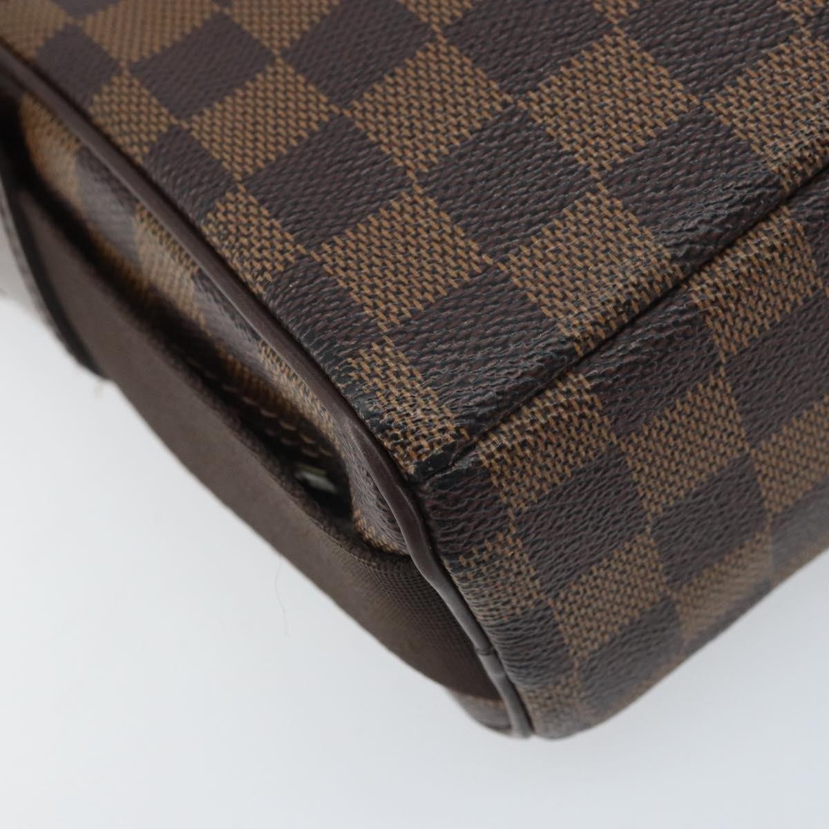 Louis Vuitton Olav Handbag Damier, BROWN, CANVAS, Shoulder bag
