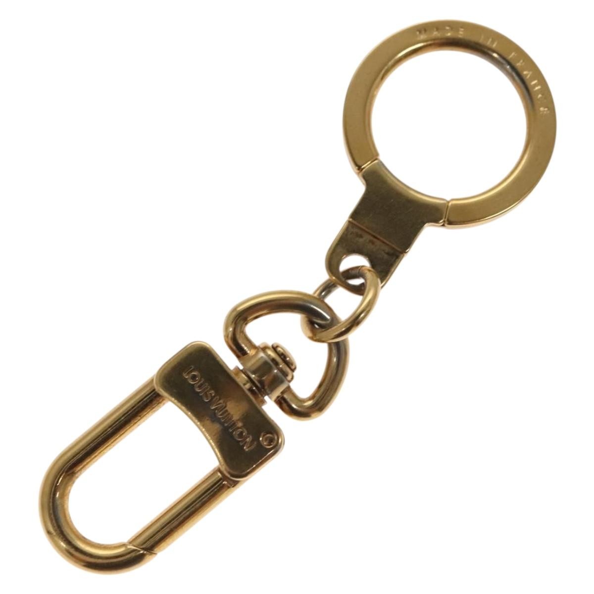 Louis Vuitton Bolt Pochette Extender Keychain Metal, GOLD, METAL, Charms and Keychains