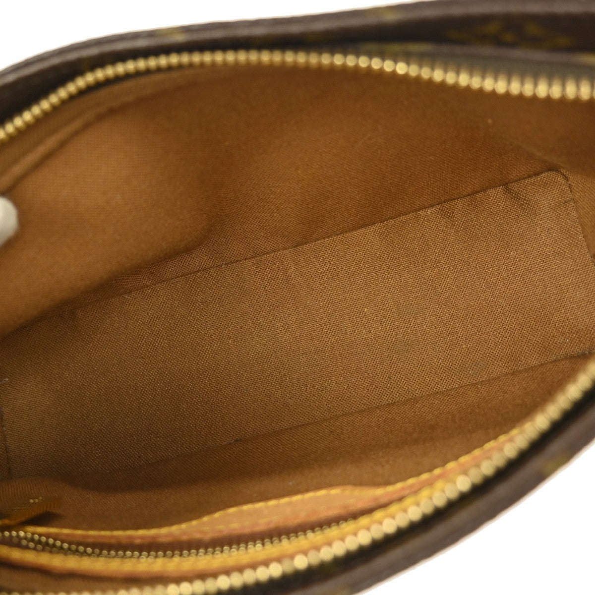 Louis Vuitton Trotteur Handbag Monogram Canvas, Brown, Canvas, Shoulder Bag
