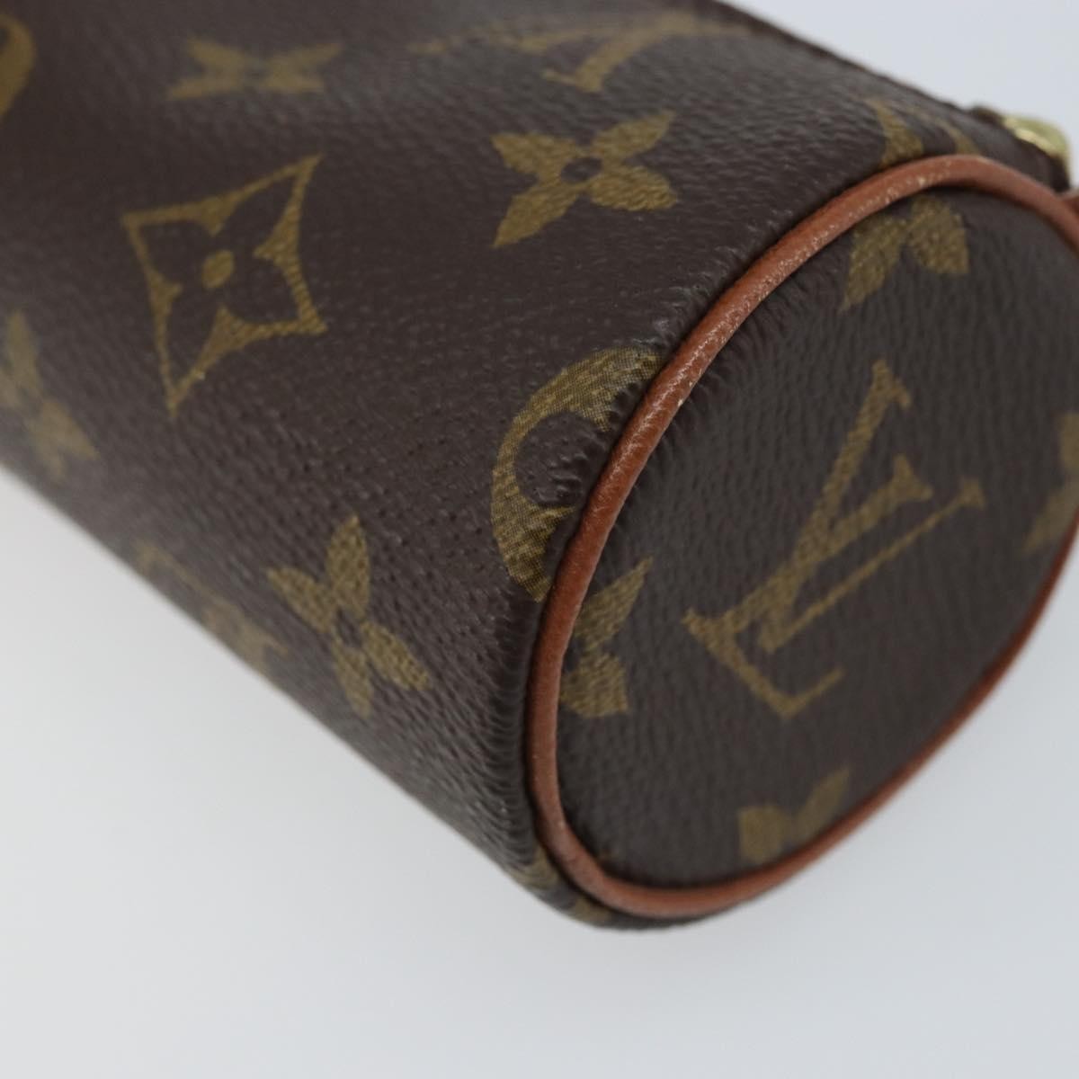 Louis Vuitton Papillon Pochette Monogram Canvas, BROWN, CANVAS, Clutche & pouche
