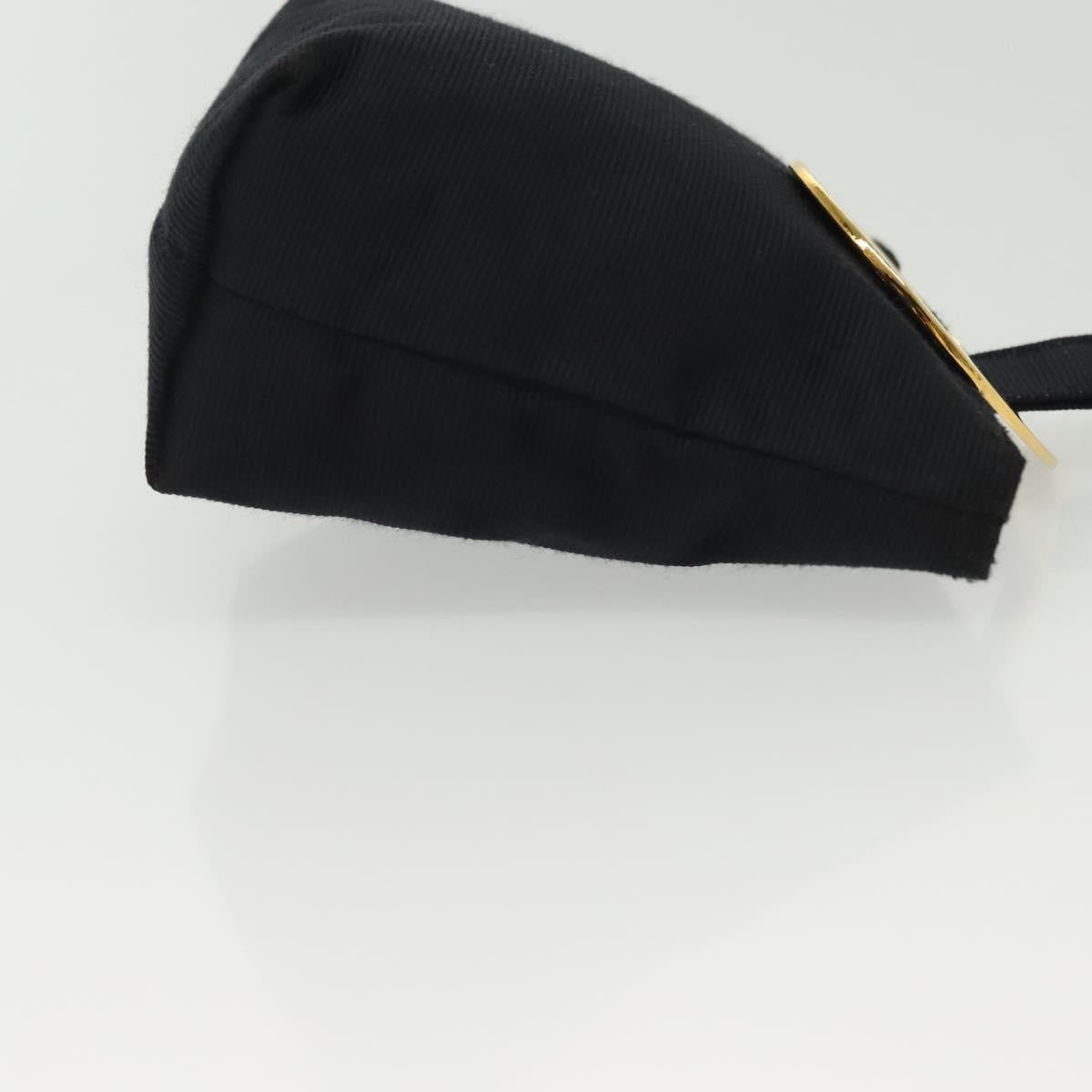 Celine Circle Logo Pouch Canvas, BLACK, CANVAS, Clutche & pouche