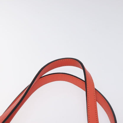 Chloe Dilan Tote Leather, ORANGE, LEATHER, Tote bag