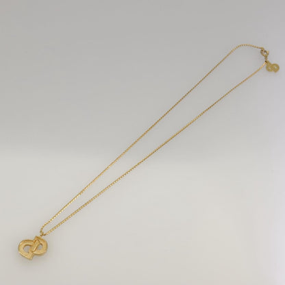 Christian Dior CD Pendant Necklace Gold-plated, GOLD, GOLD_PLATED, Necklace
