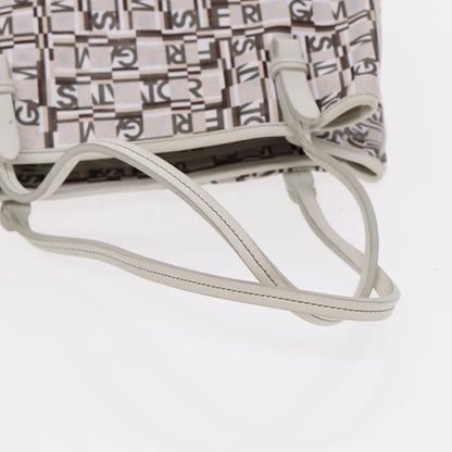 Salvatore Ferragamo Gancini Tote Leather, WHITE, LEATHER, Tote bag