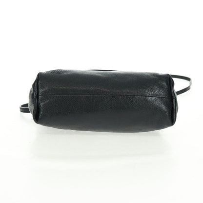 Chloe Lily Shoulder bag Leather, BLACK, LEATHER, Shoulder bag