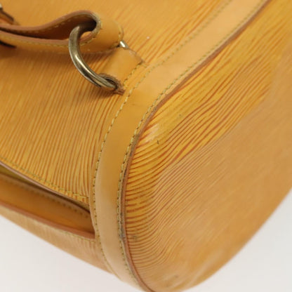 Louis Vuitton Gobelins Backpack Epi Leather, YELLOW, LEATHER, Backpack