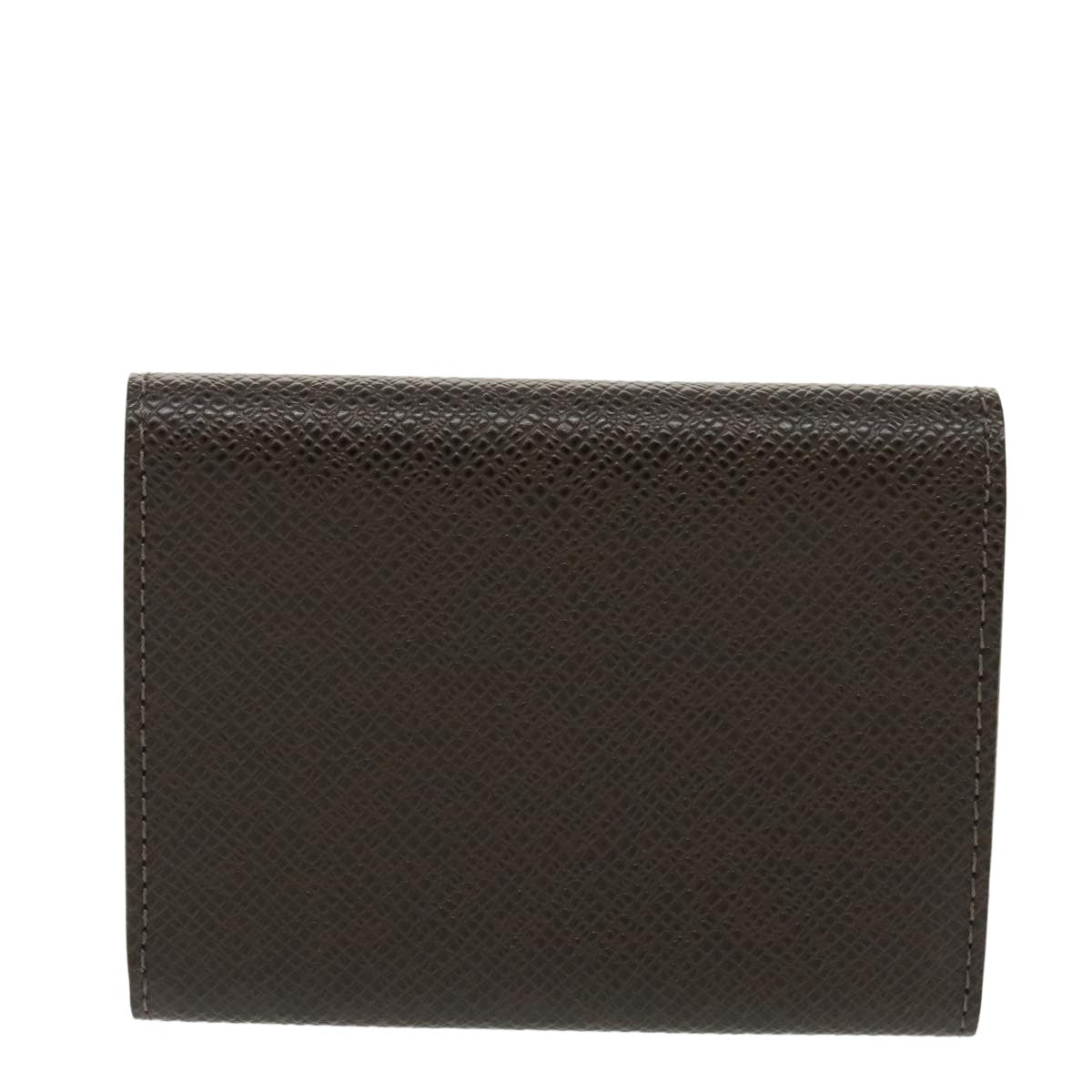 Louis Vuitton Envelope Business Card Holder Taiga Leather, BROWN, LEATHER, Card Holders