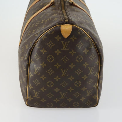 Louis Vuitton Keepall Bag Monogram Canvas, BROWN, CANVAS, Travel bag