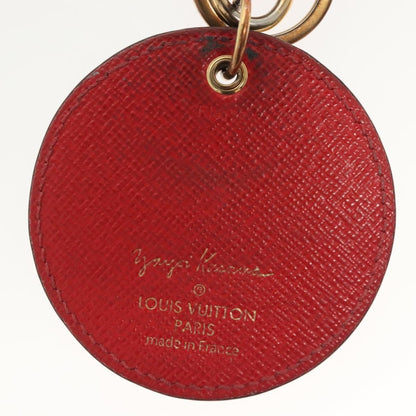 Louis Vuitton Pumpkin Bag Charm and Key Holder Yayoi Kusama Pumpkins Leather, BROWN, CANVAS, Charms and Keychains