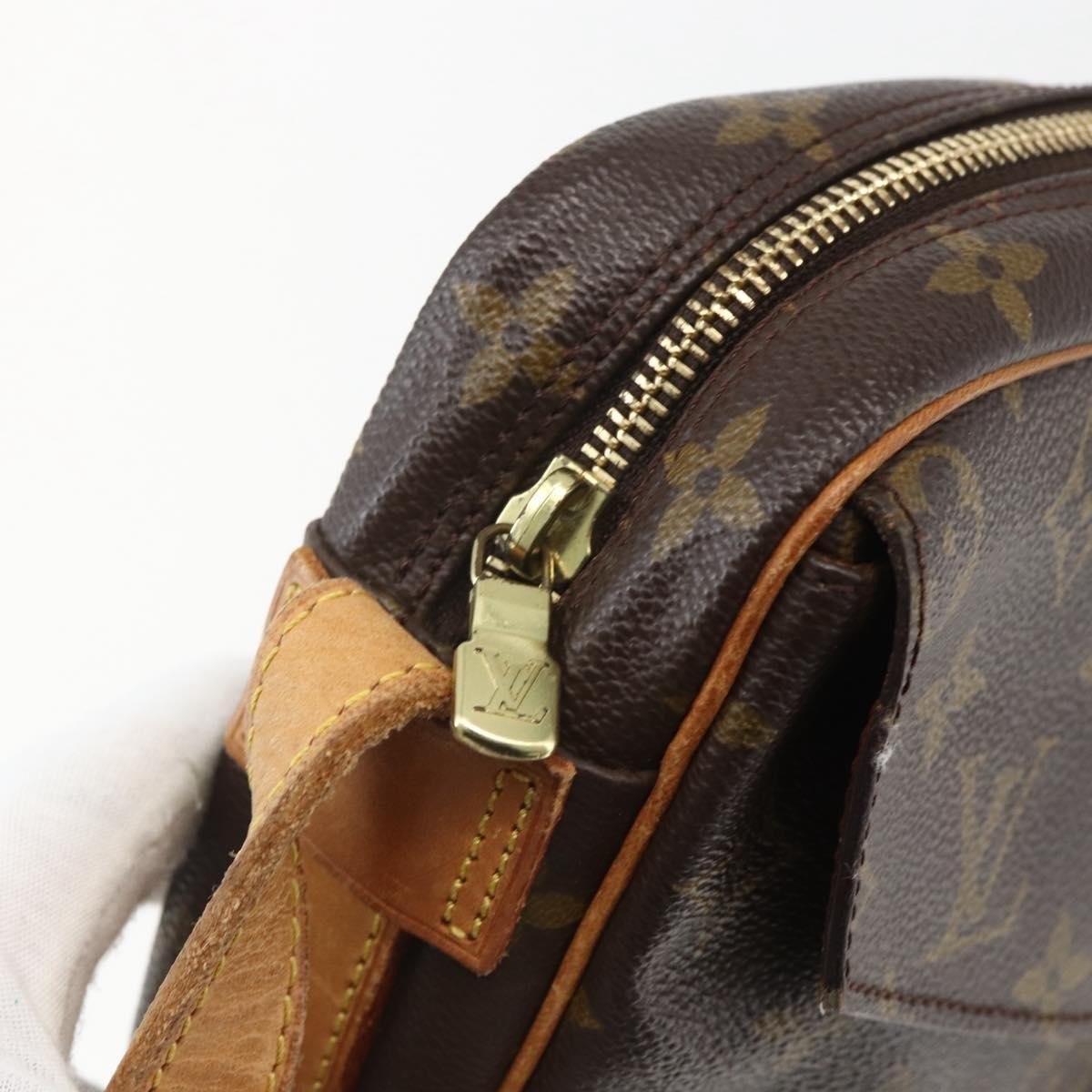 Louis Vuitton Jeune Fille Handbag Monogram Canvas, BROWN, CANVAS, Shoulder bag