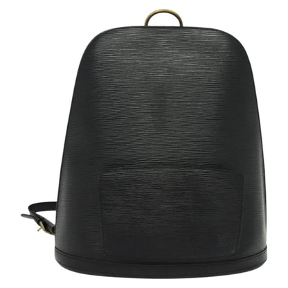Louis Vuitton Gobelins Backpack Epi Leather, BLACK, LEATHER, Backpack