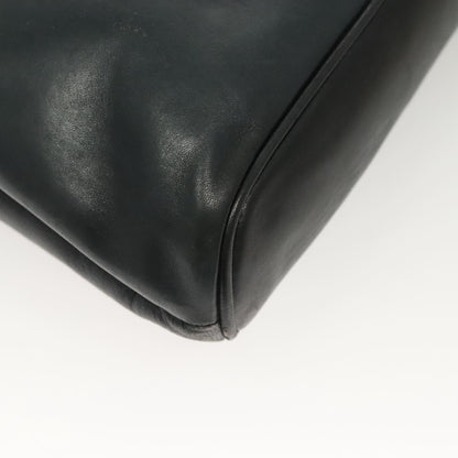 Bally Vintage Shoulder Bag Quilted leather, Black, Leather, Handbag