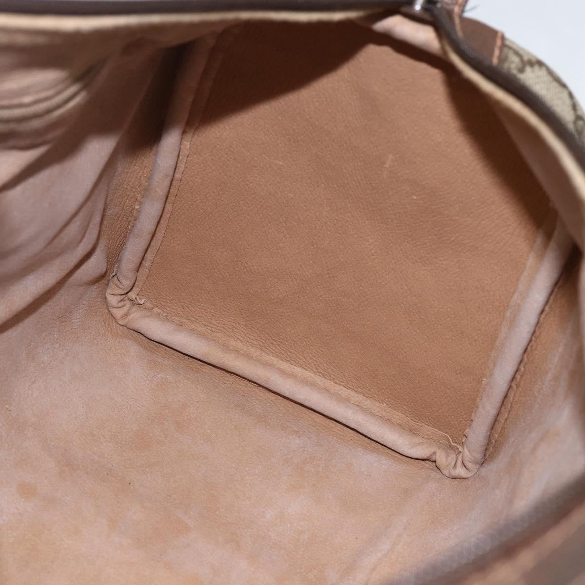 Gucci Vintage Interlocking G Boston Bag GG Coated Canvas, BEIGE, PVC, Travel bag