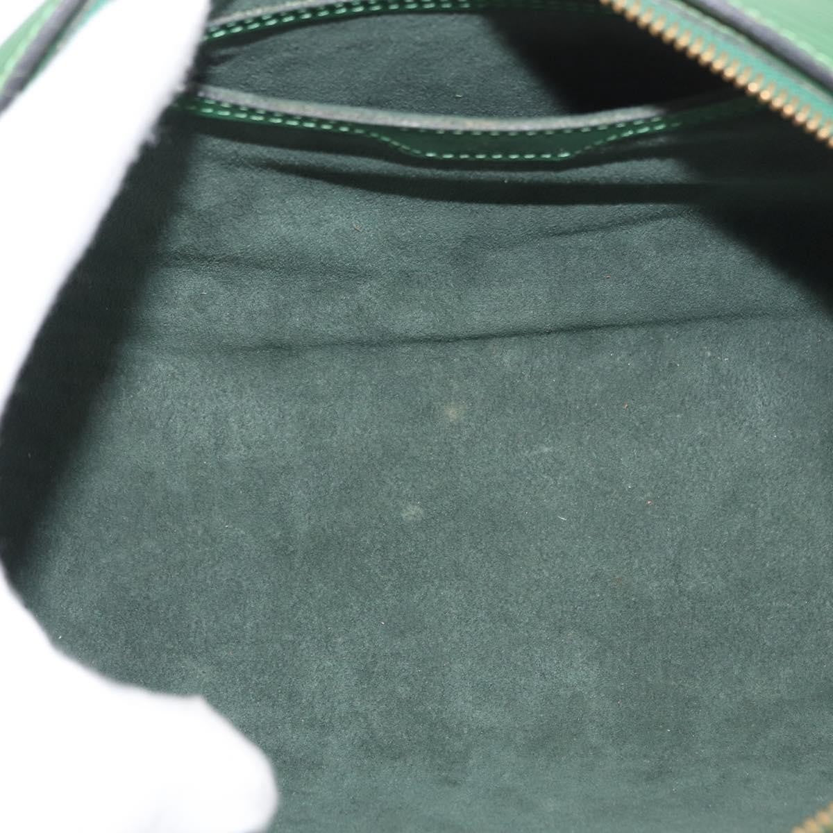 Louis Vuitton Soufflot Handbag Epi Leather, Green, Leather, Handbag