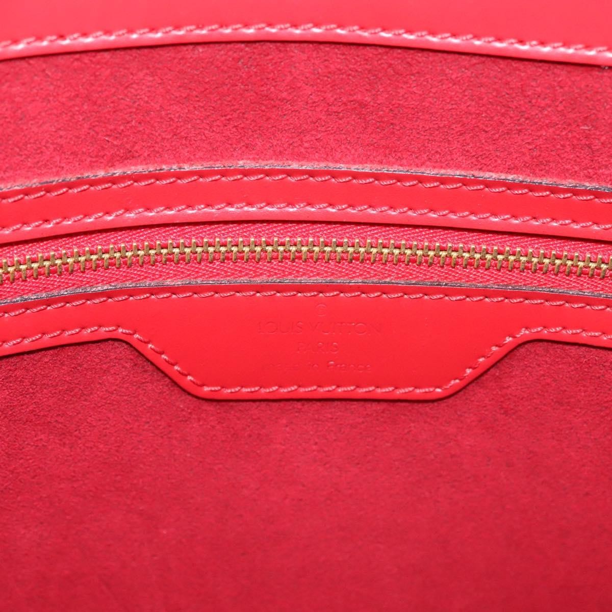 Louis Vuitton Sac Plat NM Bag Epi Leather, RED, LEATHER, Handbag