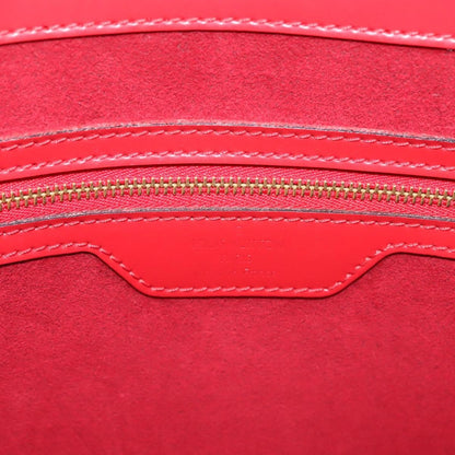 Louis Vuitton Sac Plat NM Bag Epi Leather, RED, LEATHER, Handbag