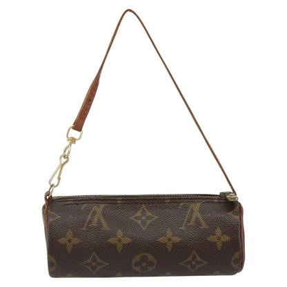 Louis Vuitton Papillon Pochette Monogram Canvas, BROWN, CANVAS, Handbag