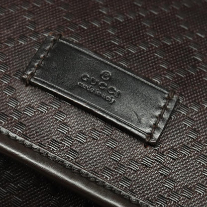 Gucci Gucci messenger flap bag leather, Brown, Leather, Shoulder Bag