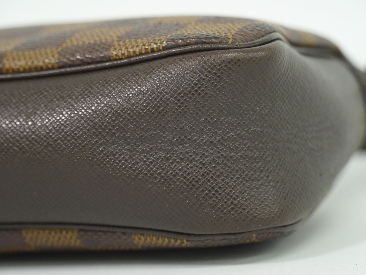 Louis Vuitton Trousse Make Up Bag Damier Canvas, BROWN, CANVAS, Clutche & pouche