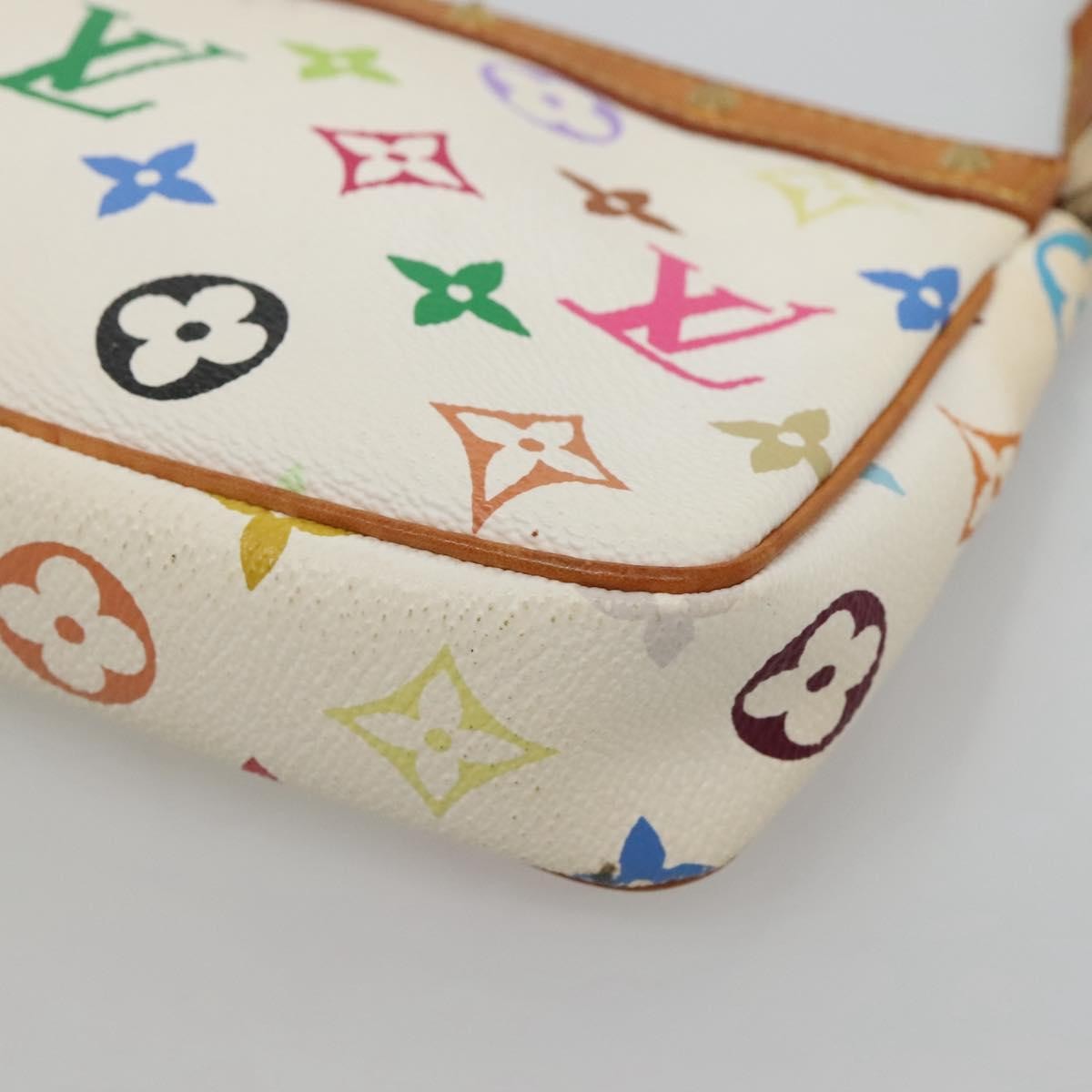 Louis Vuitton Pochette Accessoires Monogram Multicolor, MULTICOLOUR, CANVAS, Clutche & pouche