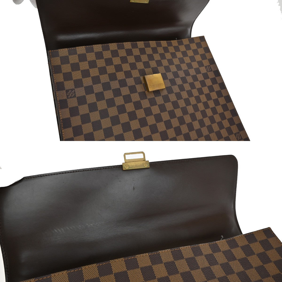 Louis Vuitton Altona Bag Damier, BROWN, CANVAS, Briefcase