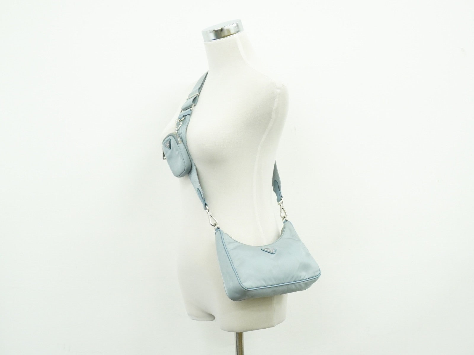 Prada Re-Edition 2005 Shoulder Bag Tessuto, BLUE, NYLON, Shoulder bag