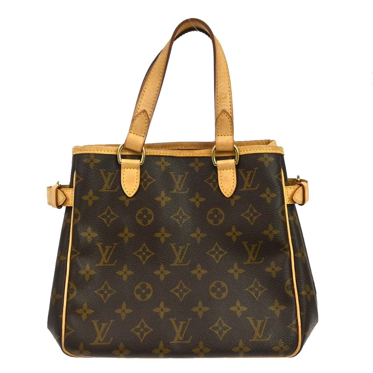 Louis Vuitton Batignolles Handbag Monogram Canvas, Brown, Canvas, Tote Bag