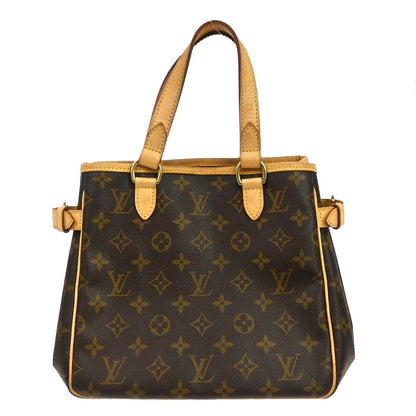 Louis Vuitton Batignolles Handbag Monogram Canvas, Brown, Canvas, Tote Bag