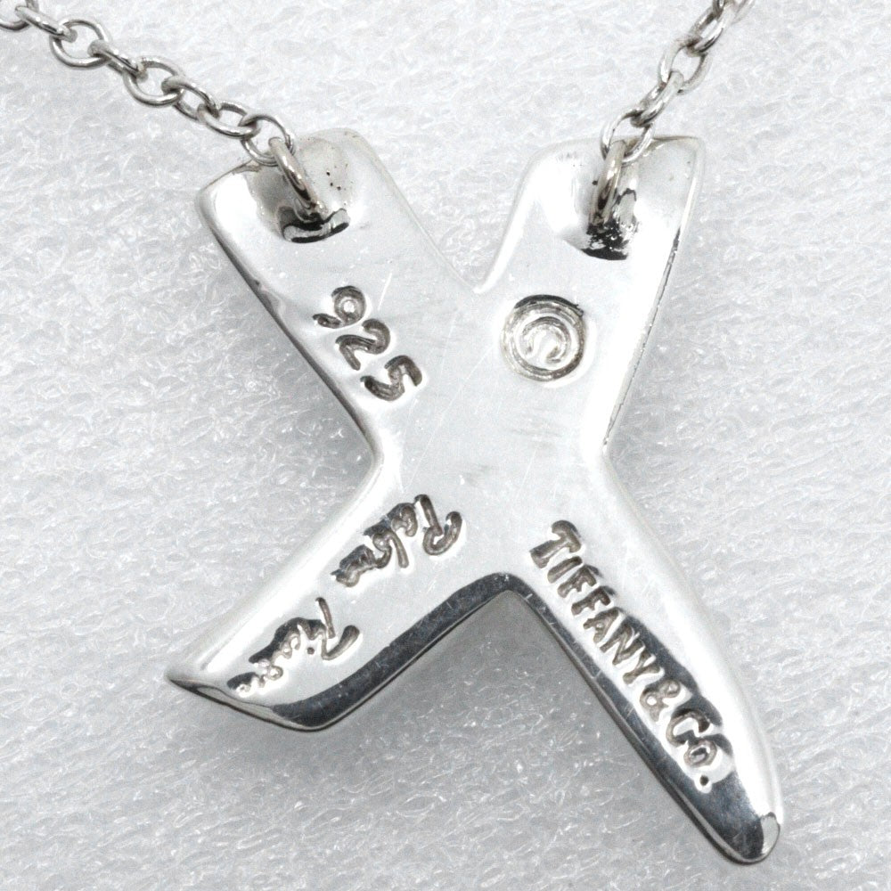 Tiffany & Co. Paloma Picasso Cross Pendant Necklace Silver 925, SILVER, SILVER, Necklace
