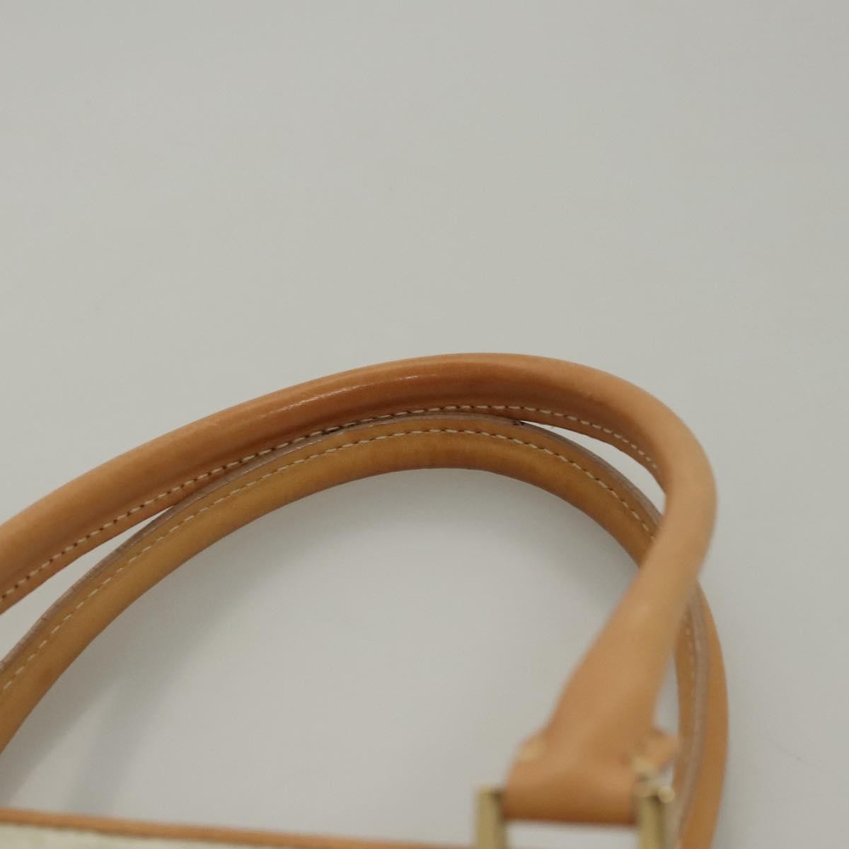 Celine Vintage Macadam Tote bag C Macadam Suede, WHITE, SUEDE, Tote bag
